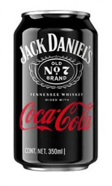 Jack Daniels / Coca Cola - Jack and Coke Canned Cocktail (12oz can) (12oz can)