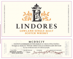 Lindores Lowland Single Malt Scotch Whiskey - MCDXCIV (700)