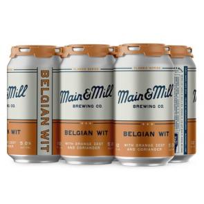 Main & Mill Brewing - Belgian Wit (6 pack 8oz cans) (6 pack 8oz cans)