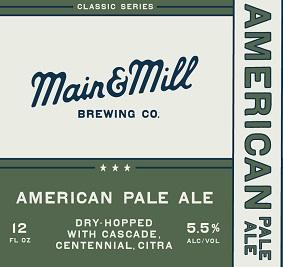 Main and Mill Brewing - American Pale Ale (6 pack 12oz cans) (6 pack 12oz cans)