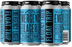 Main & Mill Brewing - Emergency Lager: Float Trip (6 pack 12oz cans) (6 pack 12oz cans)