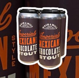 Main and Mill Brewing - Imperial Mexican Chocolate Stout (4 pack 16oz cans) (4 pack 16oz cans)