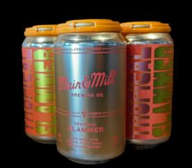 Main & Mill Brewing - Tropical Slammer Sour Ale (4 pack 12oz cans) (4 pack 12oz cans)