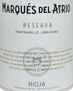 Marques del Atrio - Marqueds del Atrio Rioja Reserva 2015 (750)