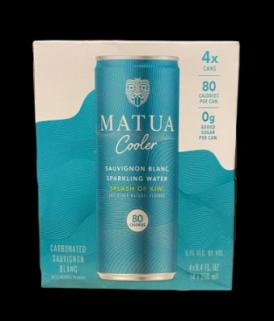 Matua - Cooler Sauvignon Blanc Sparkling Water (4 pack 250ml cans) (4 pack 250ml cans)