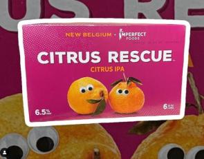 New Belgium - Citrus Rescue Citrus IPA (6 pack 12oz cans) (6 pack 12oz cans)