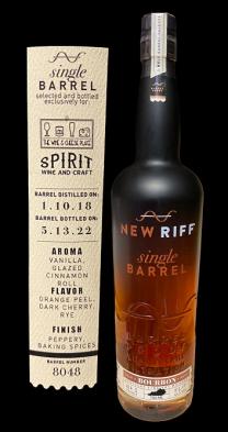New Riff / Spirit / TWCP - Single Barrel Bourbon Barrel Proof (750ml) (750ml)