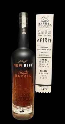 New Riff / TWCP - Single Barrel Bourbon 4+ Years old #15477 (750ml) (750ml)