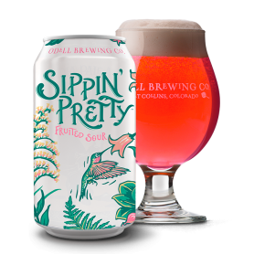 Odell Brewing - Sippin' Pretty Fruited Sour (6 pack 12oz cans) (6 pack 12oz cans)