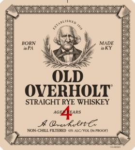 Old Overholt - Straight Rye Whiskey 86 proof (750ml) (750ml)