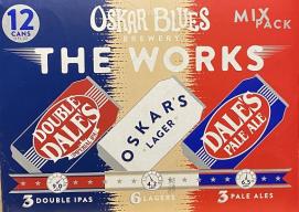 Oskar Blues - The Works Mix Pack (12 pack 12oz cans) (12 pack 12oz cans)