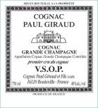 Paul Giraud - Cognac Grande Champagne VSOP 0 (750)