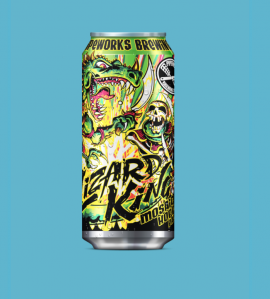 Pipeworks Brewing - Lizard King Mosaic Hopped Hopped Pale Ale (4 pack 16oz cans) (4 pack 16oz cans)