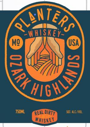 Nobletons Distilling House - Planters Whiskey Ozark Highlands (750ml) (750ml)