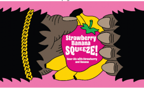 Prairie Artisan Ales - Strawberry Banana Squeeze (4 pack 12oz cans) (4 pack 12oz cans)