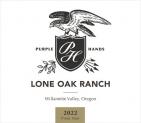Purple Hands Winery - Lone Oak Ranch Pinot Noir 2022 (750)