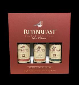 Redbreast - Irish Whiskey Family Collection 50ml 3pk (50ml 3 pack) (50ml 3 pack)