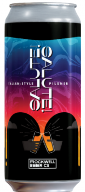 Rockwell Beer Co. - Salute Italian-style Pilsner (4 pack 16oz cans) (4 pack 16oz cans)