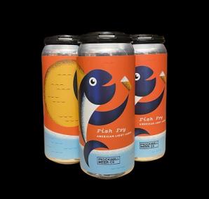 Rockwell Brewing - Fish Fry American Light Lager (4 pack 16oz cans) (4 pack 16oz cans)
