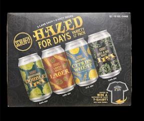 Schlafly - Hazed for Days IPA Variety Pack (12 pack 12oz cans) (12 pack 12oz cans)