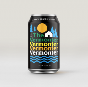 Shacksbury Cider - The Vermonter (4 pack 12oz cans) (4 pack 12oz cans)