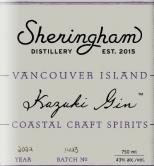 Sheringham - Vancouver Island Kazuki Gin 0 (750)