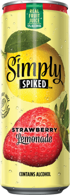 Simply Spiked - Strawberry Hard Lemonade (24oz can) (24oz can)