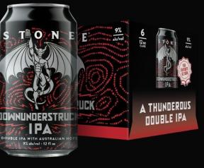 Stone Brewing - DownUnderStruck Double IPA (6 pack 12oz cans) (6 pack 12oz cans)