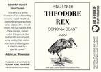 Theodore Rex - Pinot Noir Sonoma Coast 2022 (750)