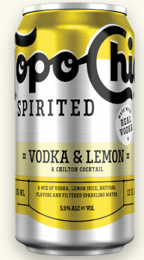 Topo Chico Spirited - Vodka & Lemon Chilton Cocktail (6 pack 12oz cans) (6 pack 12oz cans)