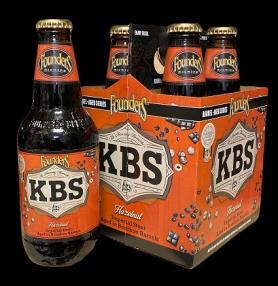 Founders Brewing - KBS Bourbon Barrel Aged Hazelnut Stout (4 pack 12oz bottles) (4 pack 12oz bottles)