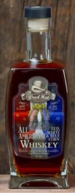 Wood Hat Spirits - All American Red, White and Blue Corn Whiskey (750ml) (750ml)