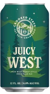 Crooked Stave - Juicy West IPA (6 pack 12oz cans) (6 pack 12oz cans)