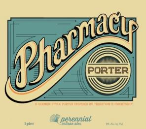 Perennial Artisan Ales - Pharmacy Porter in Collaboration with The Pharmacy Burger Parlor & Beer Garden (4 pack 16oz cans) (4 pack 16oz cans)