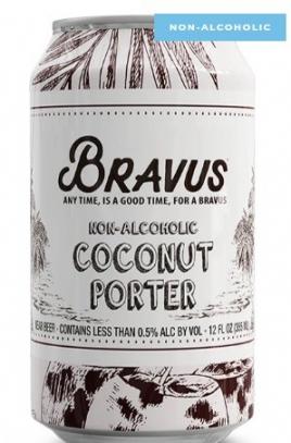 Bravus - NON-ALCOHOLIC Coconut Porter (6pk 12oz cans)