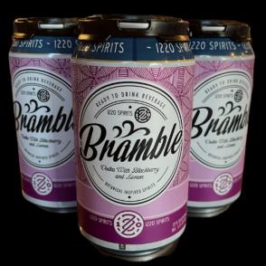 1220 Spirits - Bramble Vodka with Blackberry and Lemon (4 pack 12oz cans) (4 pack 12oz cans)