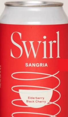 Swirl Sangria - Elderberry Black Cherry NV (4 pack 12oz cans) (4 pack 12oz cans)