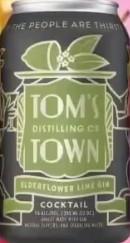 Tom's Town - Elderflower Lime Gin cocktail (4 pack 12oz cans) (4 pack 12oz cans)