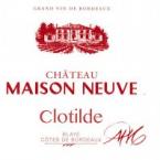Château Maison Neuve - Clotilde Red Bordeaux 2019 (750)