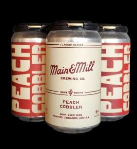 Main & Mill Brewing - Peach Cobbler (4 pack 12oz cans) (4 pack 12oz cans)
