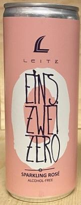 Leitz 'Eins Zwei Zero' - Non-Alcoholic Sparkling Rose NV (250ml can) (250ml can)