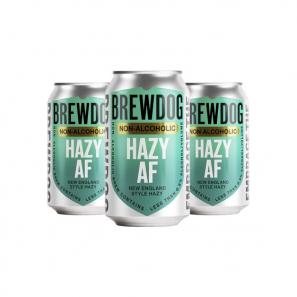 BrewDog Brewery - Hazy AF Non-Alcoholic (6 pack 12oz cans) (6 pack 12oz cans)