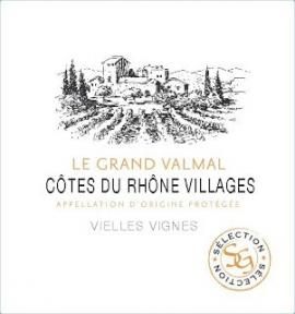 Le Grand Valmal - Cotes du Rhone Villages Vieilles Vignes 2020 (750ml) (750ml)