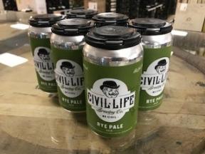 Civil Life Brewing Co. - Rye Pale Ale (6 pack cans) (6 pack cans)