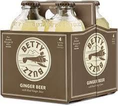 Betty Buzz - Ginger Beer 4pk 9oz