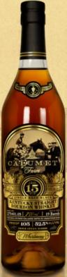 Calumet Farm Single Rack Black 15 Year Old Bourbon Whiskey (750ml) (750ml)