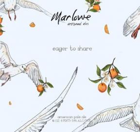 Marlowe Artisanal Ales - Eager to Share (4 pack 16oz cans) (4 pack 16oz cans)