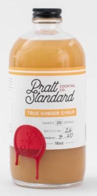 Pratt Standard - True Ginger Syrup 16oz