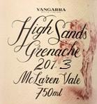 Yangarra High Sands - Grenache 2013 (750)