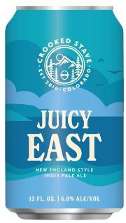 Crooked Stave - Juicy East IPA (6 pack 12oz cans) (6 pack 12oz cans)
